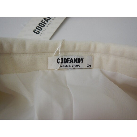 COOFANDY Men's Long Single Breasted Pea Coat - Picture 3 of 6